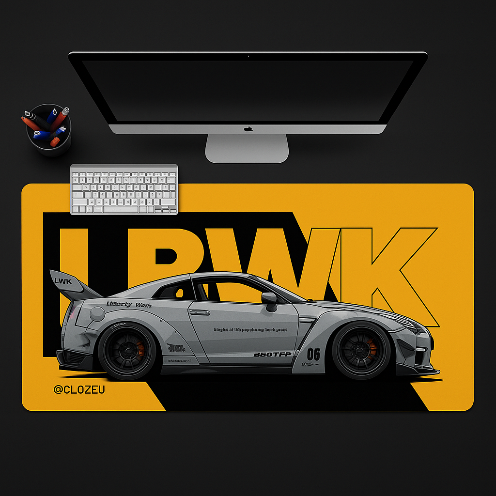 LBWK Drift Beast Desk Mat
