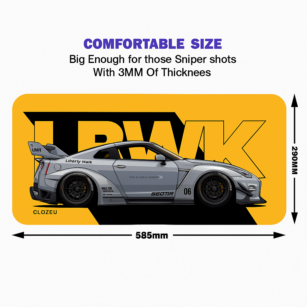 LBWK Drift Beast Desk Mat