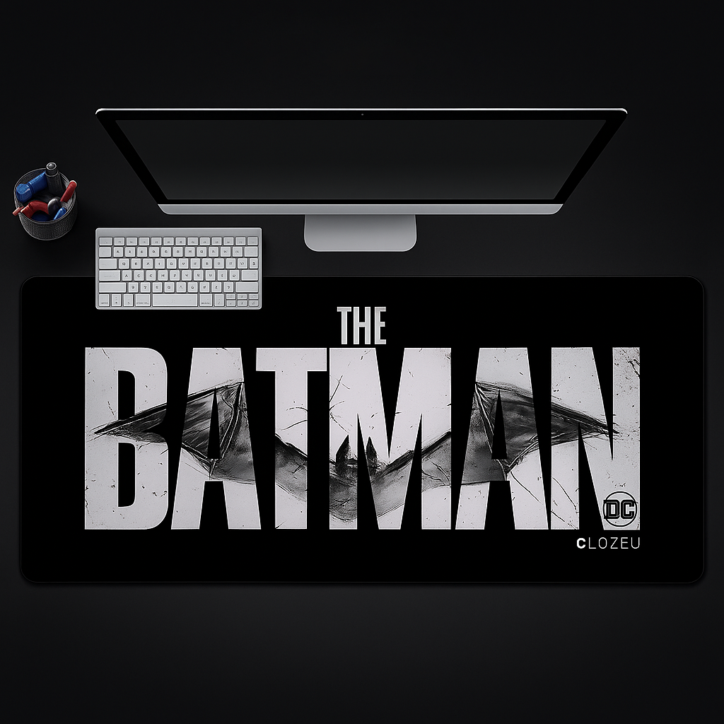 Batman Desk Mat – Black Edition