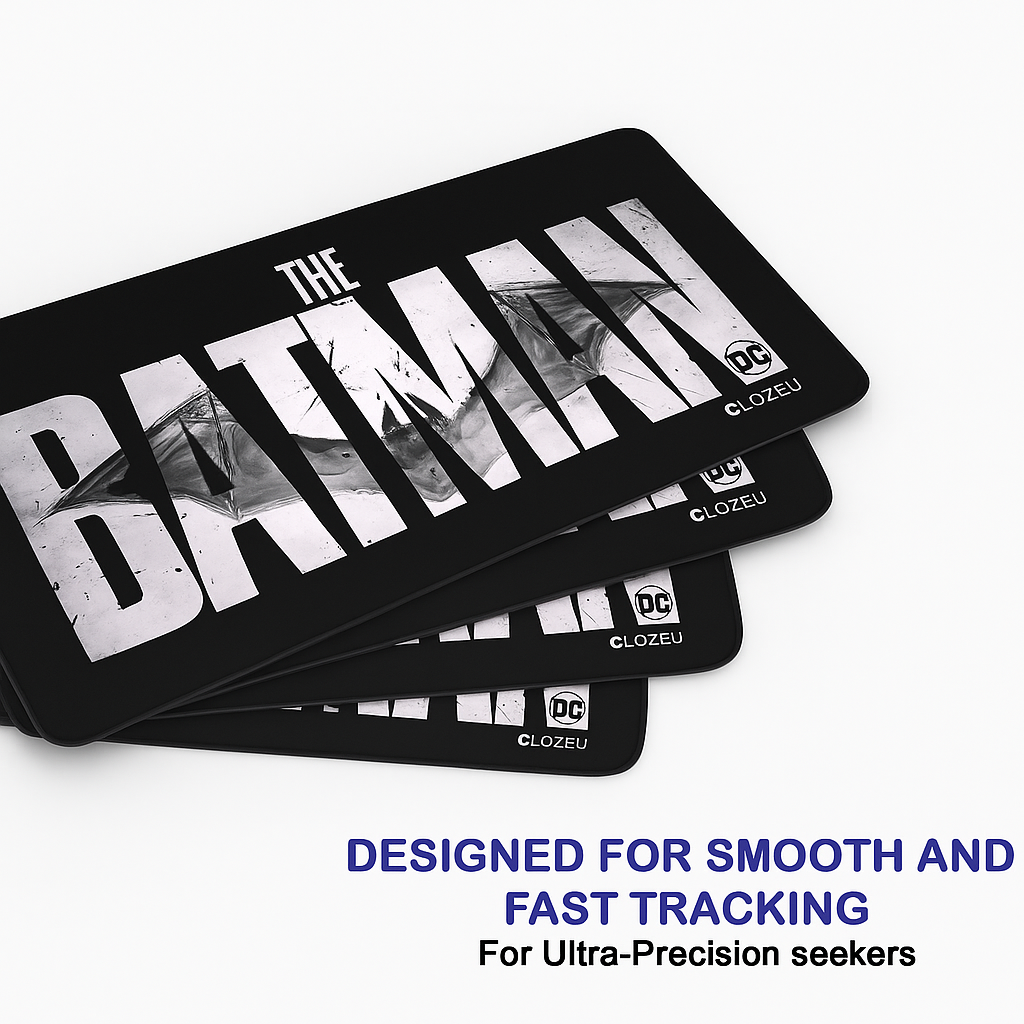 Batman Desk Mat – Black Edition