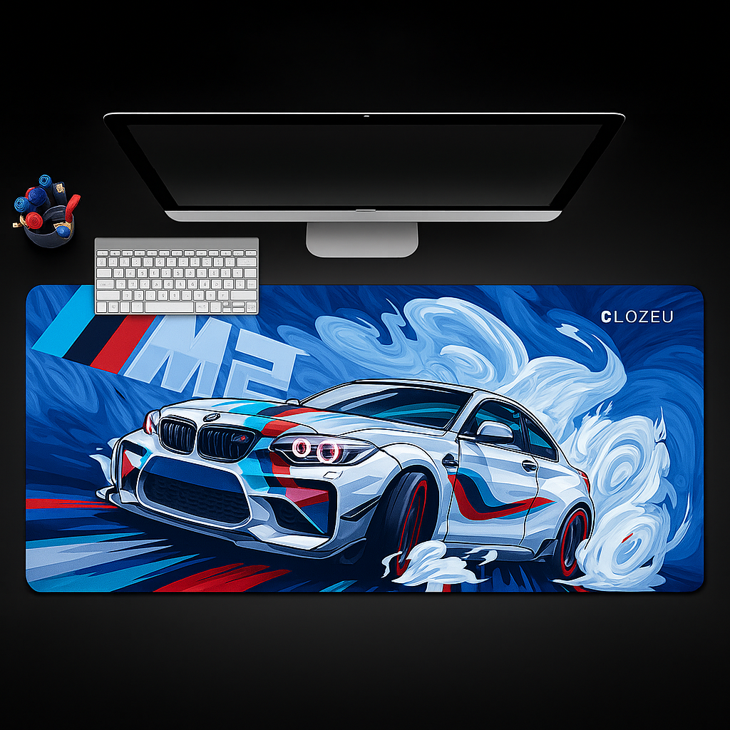 BMW M2 Drift Desk Mat