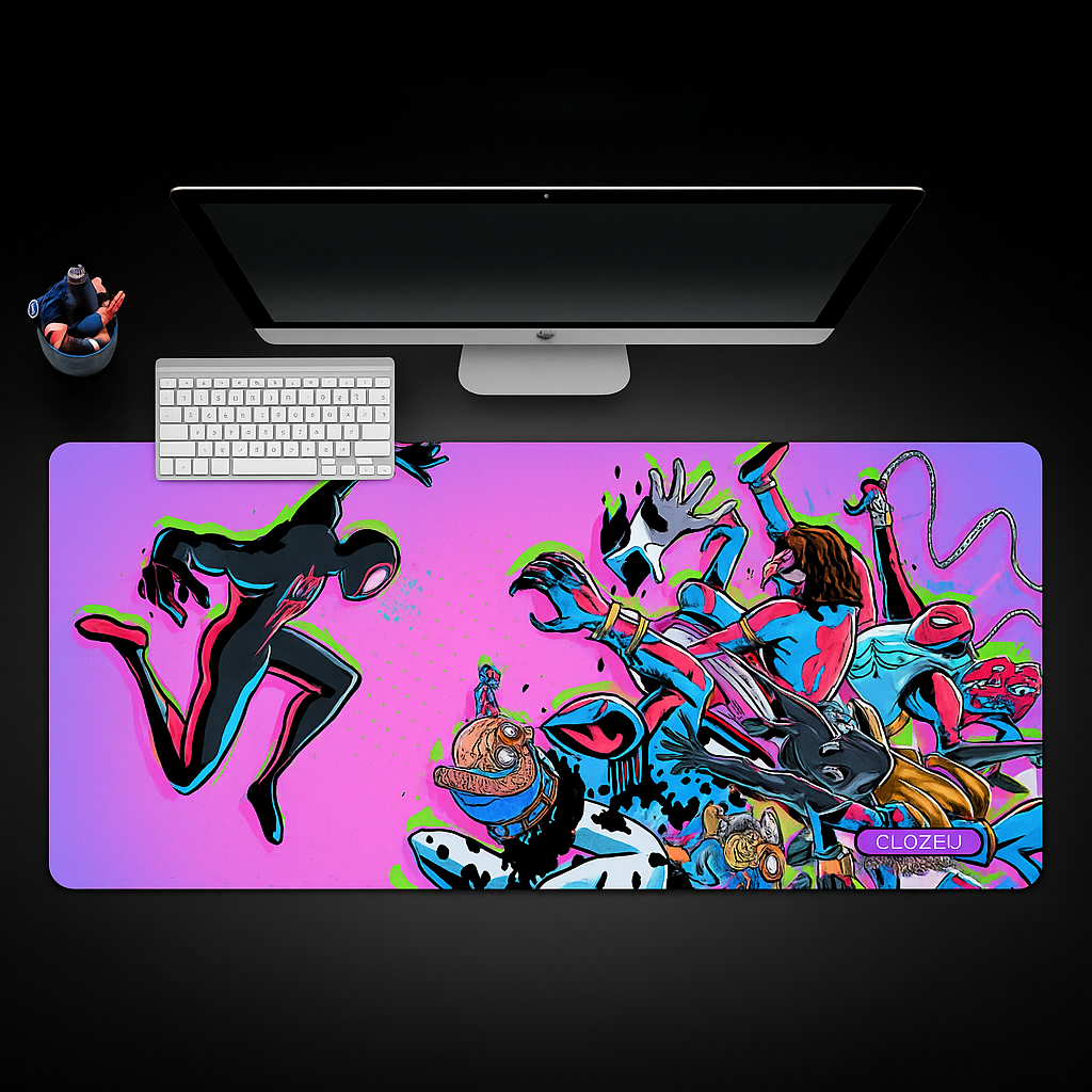 Miles Morales Spider-Man Desk Pad – Vibrant Superhero Design