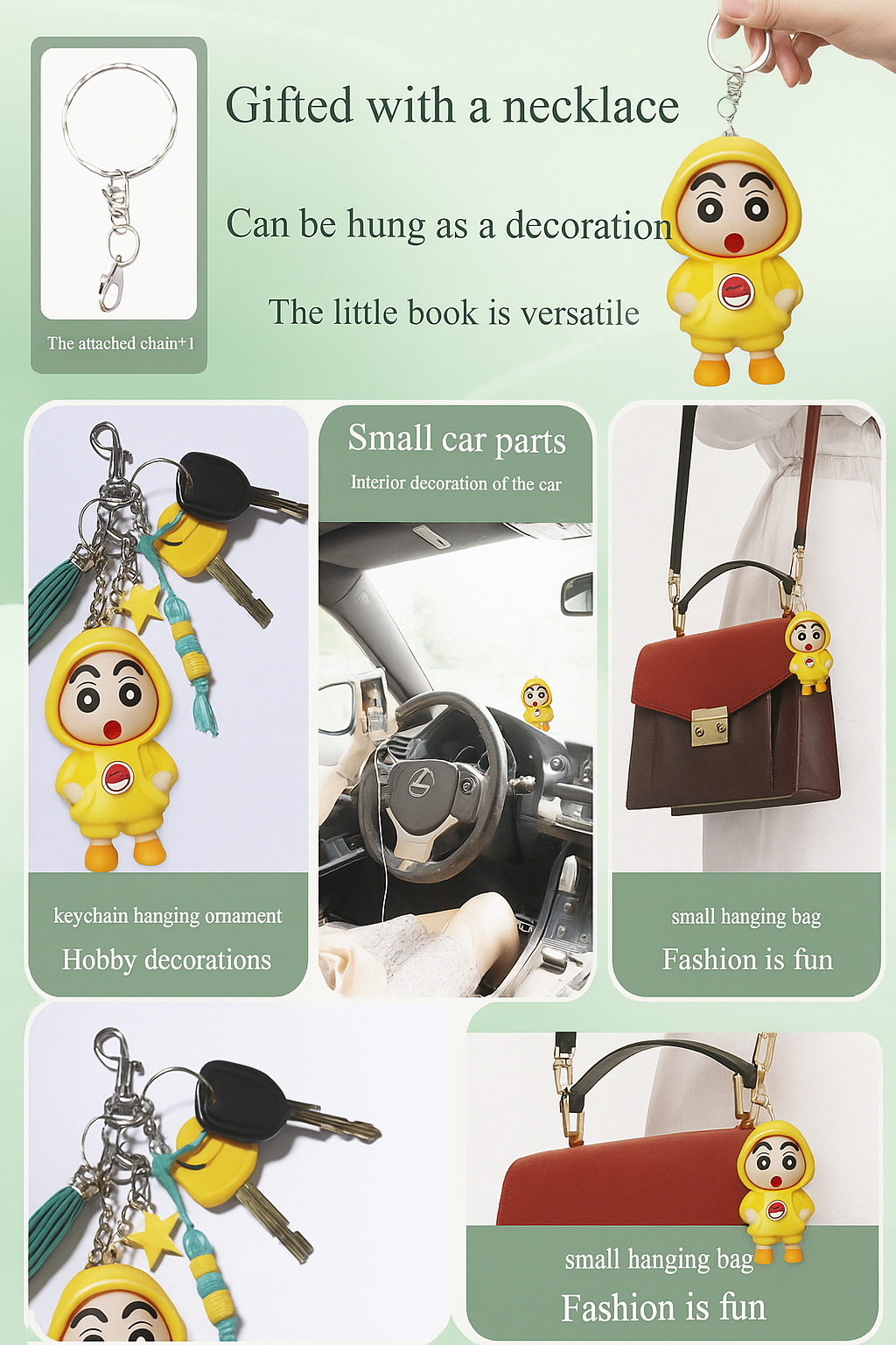 Face Changing Doll Key Holder