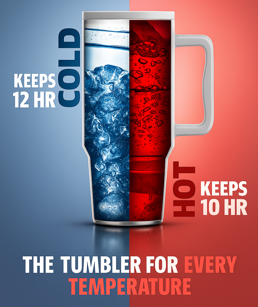 Stainless Steel Insulated Tumbler (1200ml)